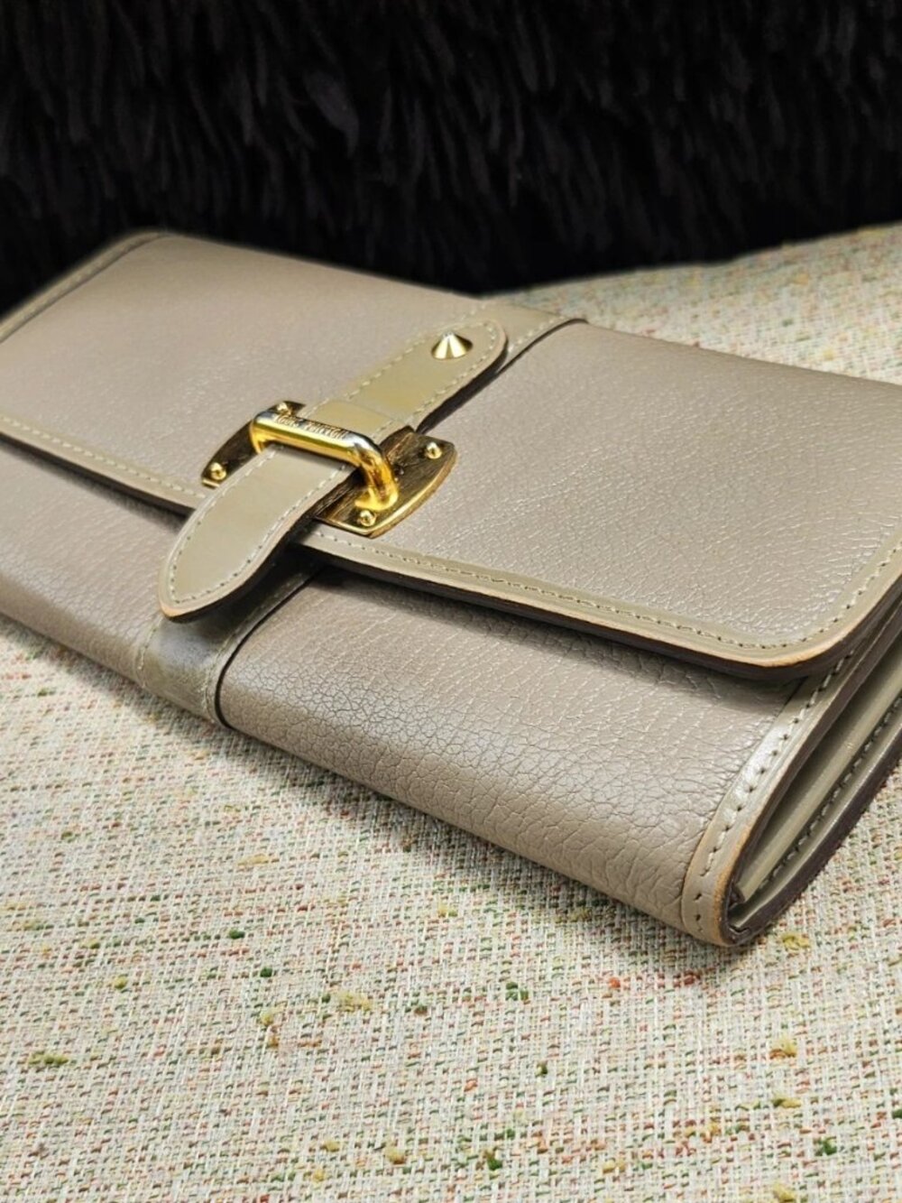 Louis Vuitton Wallet Leather Card Holder Bifold Purse Clutch Made in Italy Auth - Picture 1 of 11